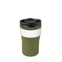 Thermobecher RETUMBLER-BAYAMO CORPORATE, weiß/dunkelgrün