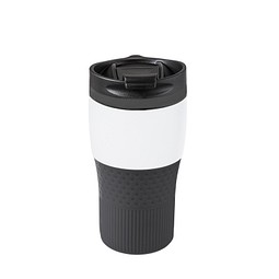 Thermobecher RETUMBLER-BAYAMO MEZZO CORPORATE, weiß/anthrazit