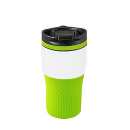 Thermobecher RETUMBLER-BAYAMO MEZZO CORPORATE, weiß/hellgrün