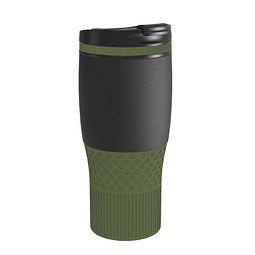 Thermobecher RETUMBLER-myBAYAMO GRANDE II, schwarz/dunkelgrün