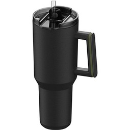 Thermobecher RETUMBLER-myKINGS CANYON 1200, schwarz, Ring dunkelgrün