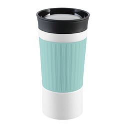 Thermobecher RETUMBLER-myKINGSTON, weiß, mint