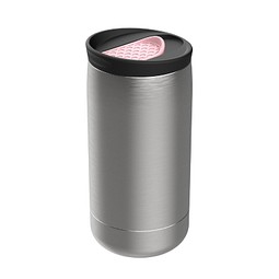Thermobecher RETUMBLER-myNIZZA, silber/rosa