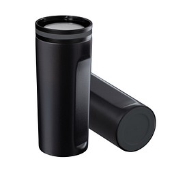 Thermobecher RETUMBLER-mySTEELONE, schwarz/anthrazit