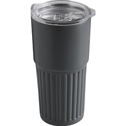 Thermobecher Wave Line, Grau