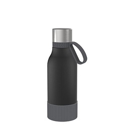 Thermotrinkflasche RETUMBLER-myNIZZA II 420 CERAMIC, schwarz/anthrazit/anthrazit