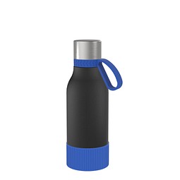 Thermotrinkflasche RETUMBLER-myNIZZA II 420 CERAMIC, schwarz/blau/blau