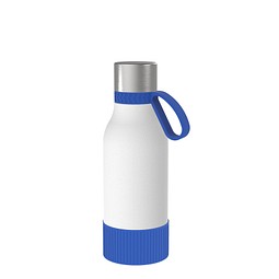 Thermotrinkflasche RETUMBLER-myNIZZA II 420 CERAMIC, weiß/blau/blau