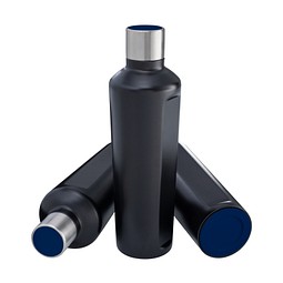 Thermotrinkflasche RETUMBLER-mySTEELONE, schwarz/dunkelblau