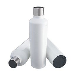 Thermotrinkflasche RETUMBLER-mySTEELONE, weiß/anthrazit