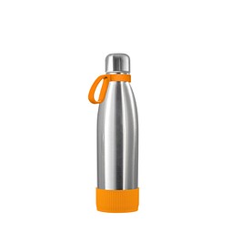 Thermotrinkflasche RETUMBLER-NIZZA, silber/orange/orange