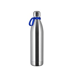 Thermotrinkflasche RETUMBLER-NIZZA XL, silber/blau