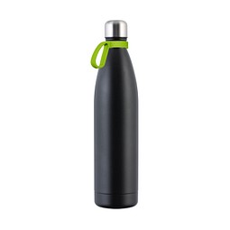 Thermotrinkflasche RETUMBLER-NIZZA XXL, schwarz/hellgrün