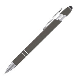 LANCE® Touch-Kugelschreiber Wangerooge, blaue Mine, anthrazit