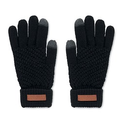 Touchscreen Handschuhe RPET TAKAI, Schwarz