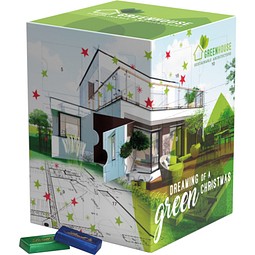 Tower Adventskalender, Lindt Schokotäfelchen, inkl. Druck