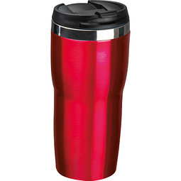 Trinkbecher aus Edelstahl, 480ml, rot