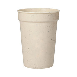 Trinkbecher Pfand 0,3 l, ISCC-zertifiziert, beigebraun