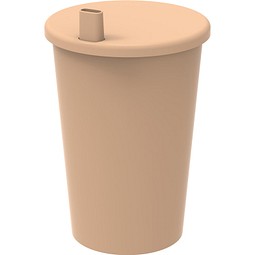 Trinkbecher Splash, beständiges braun