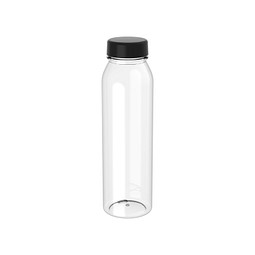 Trinkflasche Active Refresh, 650 ml, RENEW, transparent/schwarz