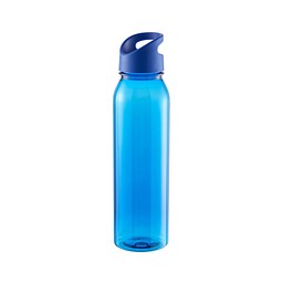 Trinkflasche Active Wave, 650 ml , RENEW, transparent-blau/standard-blau PS