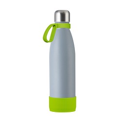 Trinkflasche RETUMBLER-myTOULON, grau/hellgrün/hellgrün