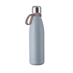 Trinkflasche RETUMBLER-myTOULON, grau, Ring braun