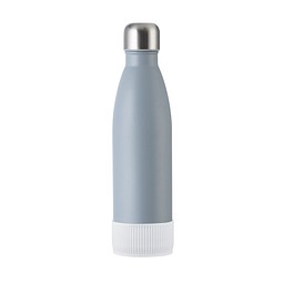 Trinkflasche RETUMBLER-myTOULON, grau, Sleeve weiß