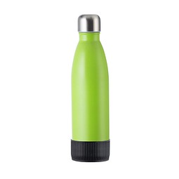 Trinkflasche RETUMBLER-myTOULON, hellgrün, Sleeve schwarz
