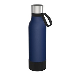Trinkflasche RETUMBLER-myTOULON II 820, dunkelblau/schwarz/schwarz