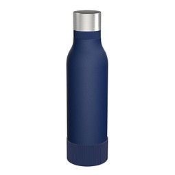 Trinkflasche RETUMBLER-myTOULON II 820, dunkelblau, Sleeve dunkelblau