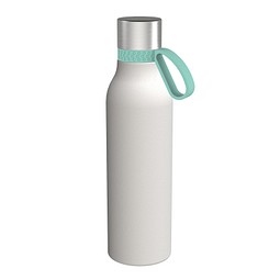 Trinkflasche RETUMBLER-myTOULON II 820, weiß, Ring mint