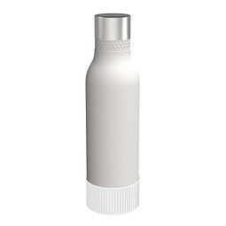 Trinkflasche RETUMBLER-myTOULON II 820, weiß, Sleeve weiß