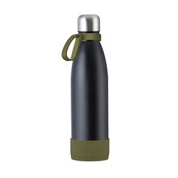Trinkflasche RETUMBLER-myTOULON, schwarz/dunkelgrün/dunkelgrün