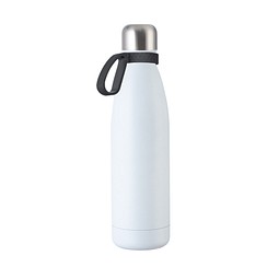 Trinkflasche RETUMBLER-myTOULON, weiß, Ring anthrazit