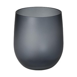 Trinkglas Vista, matt-schwarz