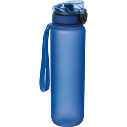 Tritan-Trinkflasche, 1 l, blau