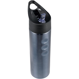 Trixie Edelstahl Sportflasche, 750 ml, Titan