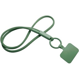 Tubyard Lanyard mit Telefonhalterung und Band aus recyceltem Kunststoff, olive