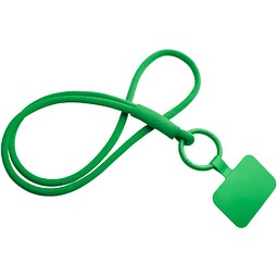 Tubyard Lanyard mit Telefonhalterung und elastischem Band, grün
