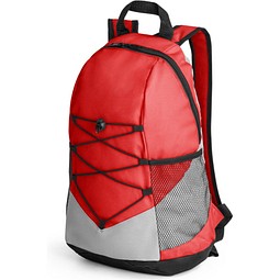 TURIM II. Rucksack aus 600D recyceltes Polyester, Rot