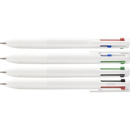 uma® 4TunePen Druckkugelschreiber, weiss