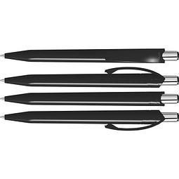 uma® BEAT Druckkugelschreiber, schwarz