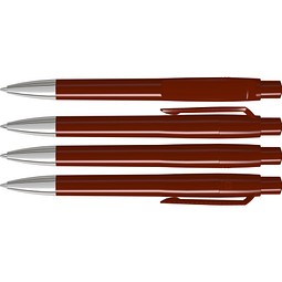 uma® BLOOM SI Druckkugelschreiber, aubergine