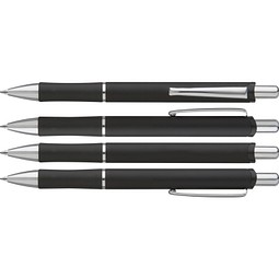 uma® COMMA Druckkugelschreiber, schwarz