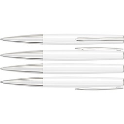 uma® ELEGANCE Drehkugelschreiber, weiss