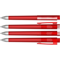uma® GEOS frozen SI Drehkugelschreiber, rot