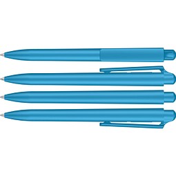 uma® JUMP Druckkugelschreiber, cyan