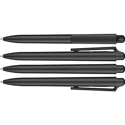 uma® JUMP Druckkugelschreiber, schwarz