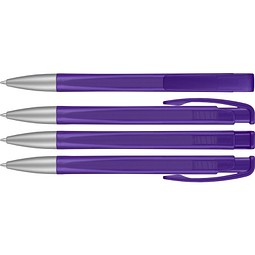uma® LINEO frozen SI Druckkugelschreiber, violett